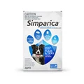Simparica Chewables 40mg For Medium Dogs 10.1-20kg Blue 3 Doses