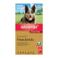 Advantix For Large Dogs 10 To 25kg Red 6 Pack