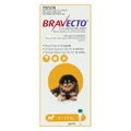 Bravecto Spot On For X-Small Dogs 2 - 4.5 Kg Yellow 1 Pack