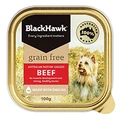 Black Hawk Grain Free Beef Adult Dog Canned Wet Food 100 Gm 9 Pack