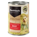 Black Hawk Grain Free Beef Adult Dog Canned Wet Food 400 Gm 12 Cans