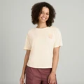 Women's Sunrise Flower Organic Cotton T-shirt