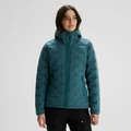 Federate Women's Stretch Hooded Down Jacket