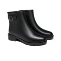 TARRAMARRA® Women Leather Buckle Zipper Chelsea Boots Ivana