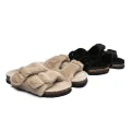 AUSTRALIAN SHEPHERD® UGG Women Adjustable Buckle Fluffy Sandal Slides Myla