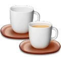 LUME Lungo Cups and Saucers