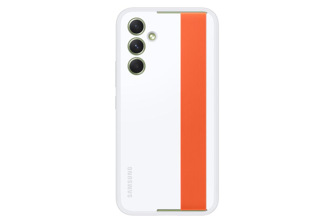 Samsung Galaxy A54 5G Haze Strap Case (White)