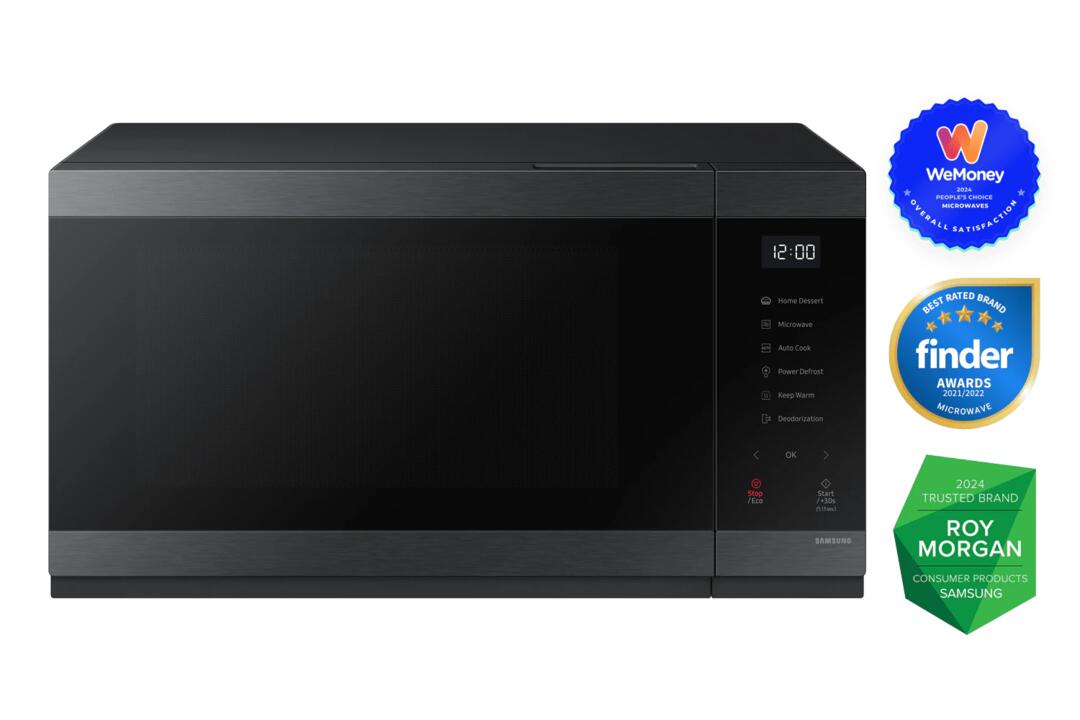 Samsung 40L Microwave with Glass Touch Control - Ms40Dg5505Ag (New) (Black)