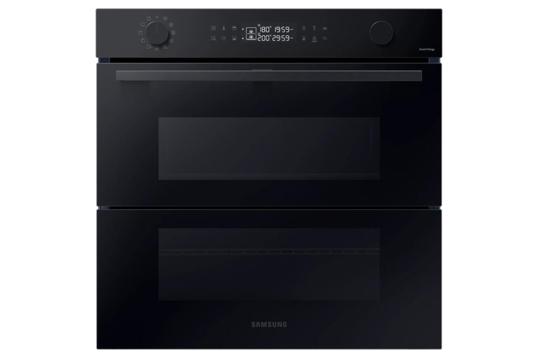 Samsung 76L Pyrolytic Dual Cook Flex Oven - Nv7B4550Uak (New) (Black)