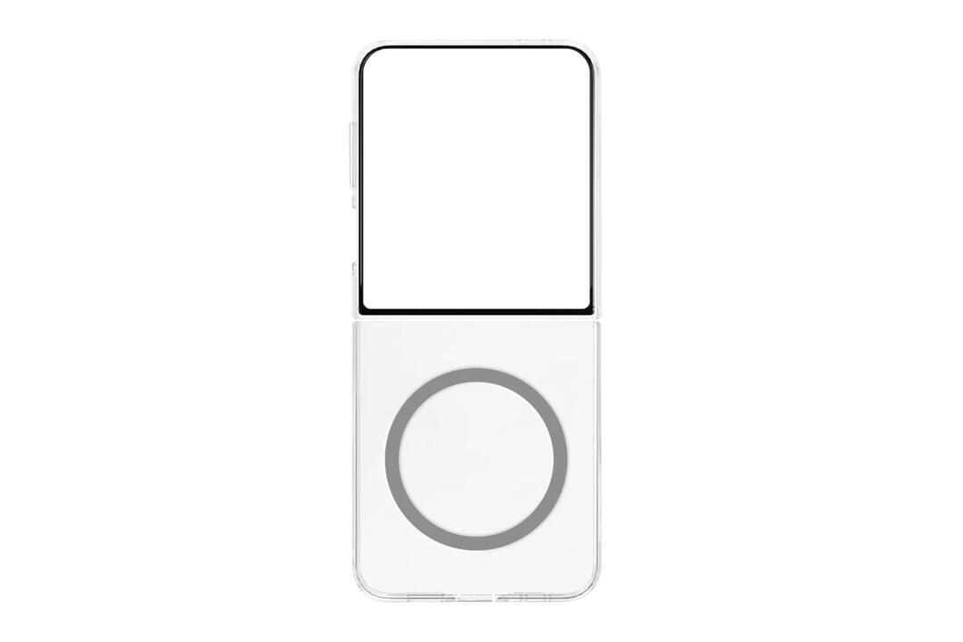 Samsung Galaxy Z Flip7 Clear Magnet Case (Transparent)