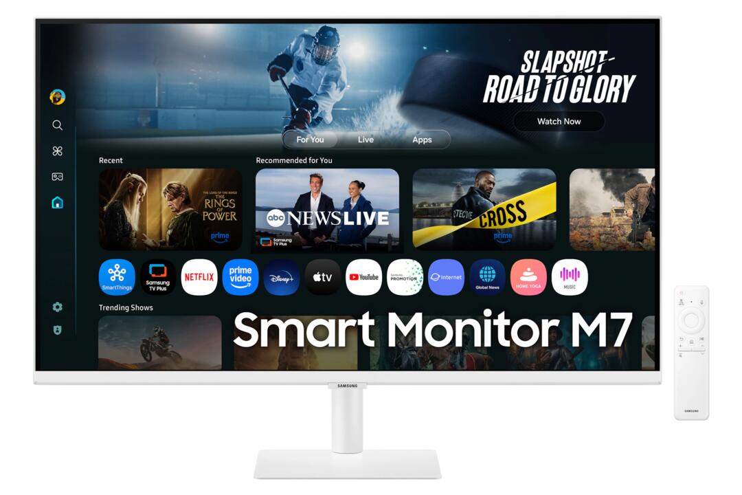 Samsung 32" Smart Monitor M7 M70F (White) 4K Vision AI (32", White)
