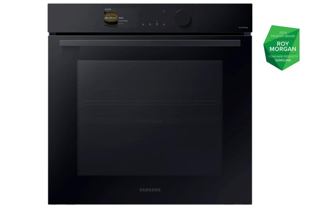 Samsung 76L Built in Pyrolytic Bespoke Oven Black - Nv7B6675Cak (Black)