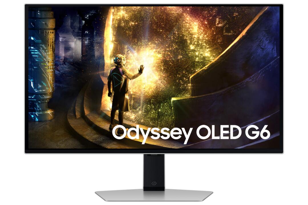 Samsung 27" Odyssey Oled G61Sd QHD 240Hz Gaming Monitor (27", Silver)