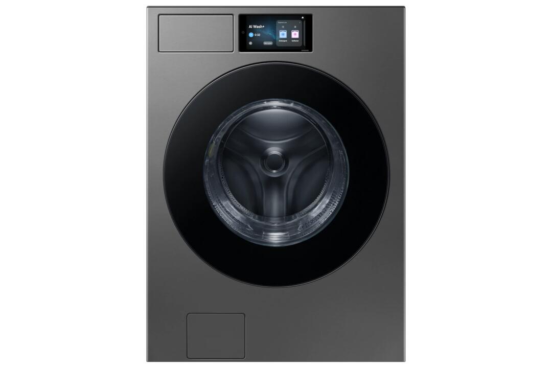 Samsung 19.5kg Bespoke AI Front Load Washer - Wf90F19Ads (New) (19.5 kg, Grey)