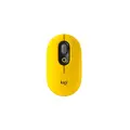 Logitech POP Wireless Mouse with Emoji Button Function - Blast Yellow