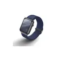 Uniq Aspen Adjustable Braided Loop Band For Apple Watch (41/40/38 mm) - Blue