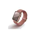 Uniq Aspen Adjustable Braided Loop Band For Apple Watch (41/40/38 mm) - Pink