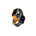 Uniq Revix Reversible Silicone Strap For Apple Watch (45/44/42 mm) - Charcoal