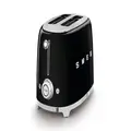 Smeg 50's Retro Style Electric Toaster - Black (TSF-01BL)
