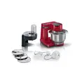 Bosch Serie 2 700W Kitchen Machine - Red (MUMS2ER01G)