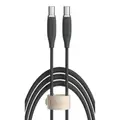 Baseus CAGD030001 Jelly Series 100W USB-C/Type-C Fast Charging Cable (1.2m) - Black