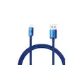 Baseus CAJY000003 2.4A USB-A to Lightning Fast Charging Cable - (1.2m) Blue