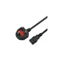 Easylink 3 Pin Cable with Fuse 1.5MM Copper - Black (11341)