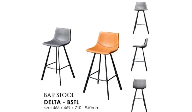 Delta High Chair - Pumpkin