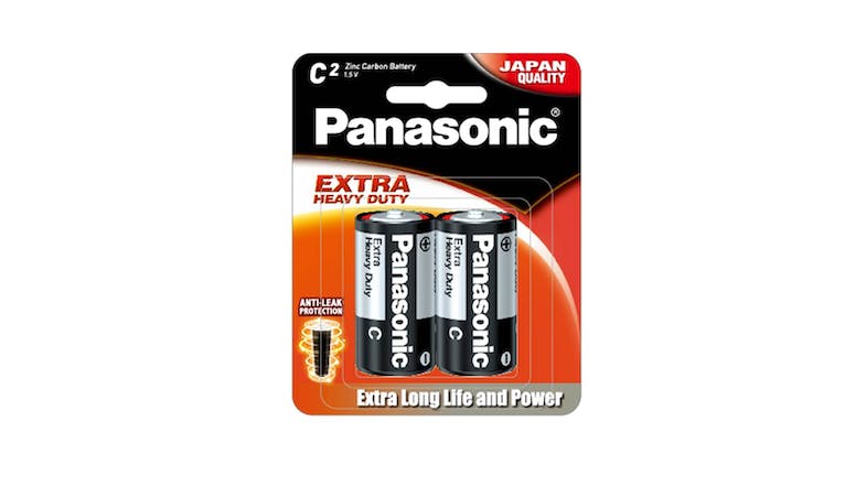 Panasonic C Size Battery - 2pcs