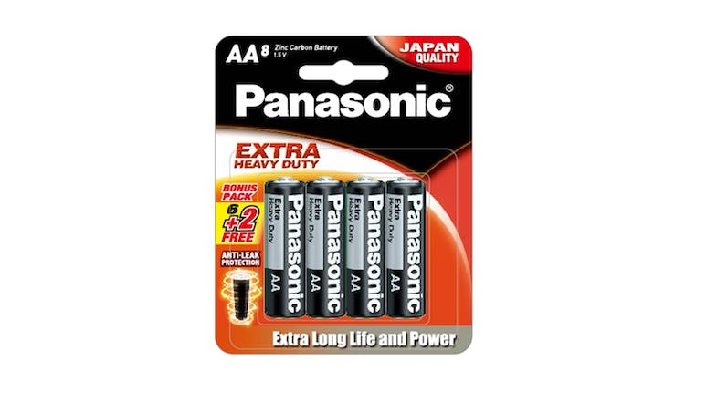 Panasonic AA Size Battery - 8pcs
