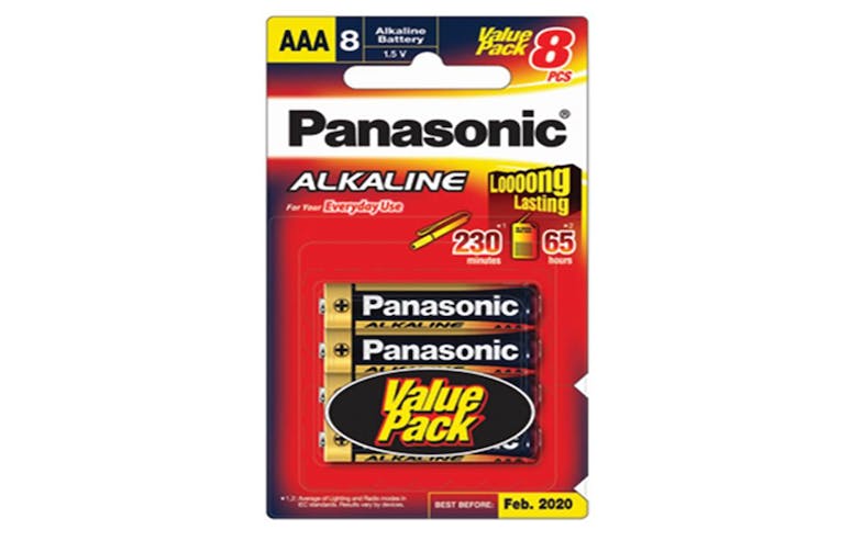 Panasonic AAA Size Battery - 8pcs