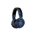 Audio-Technica ATH-M50X Wireless Over-Ear Headphones - Deep Sea Blue