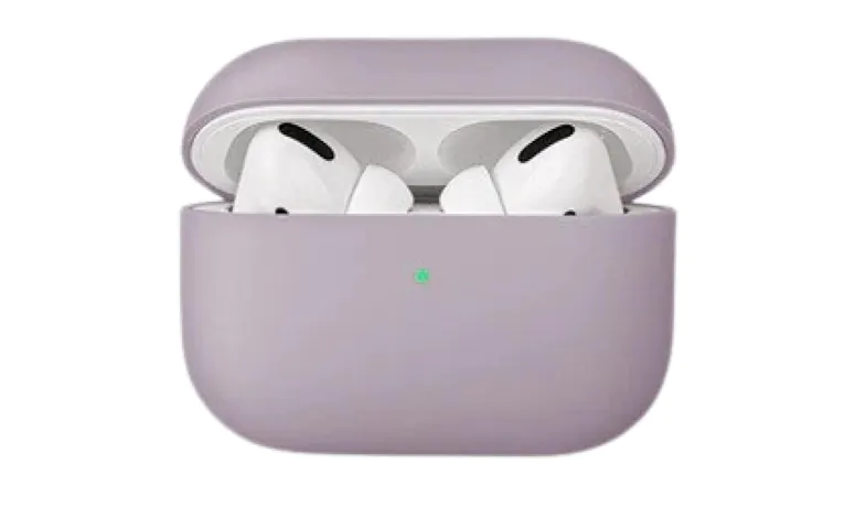 Uniq Lino Liquid Silicone AirPods Pro 2 Case - Lilac