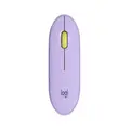 Logitech Pebble M350 Wireless Mouse - Lavender Lemonade