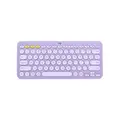 Logitech K380 Multi-Device Bluetooth Keyboard - Lavender Lemonade