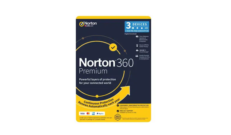 Norton 360 Premium Anti-Virus (1Y3D)