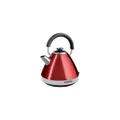 Morphy Richards 100133 Venture Retro 1.5L Pyramid Kettle - Red