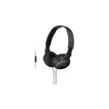 Sony MDRZX110AP On-Ear Headphones - Black