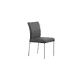 Lionel Dining Chair - Grey, Silver