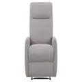 SAM Fabric Power Recliner Chair - Light Grey