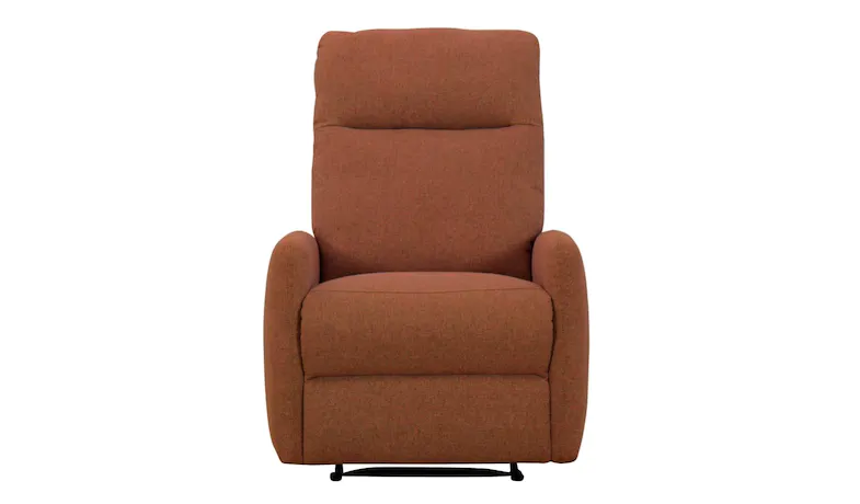 SAM Fabric Power Recliner Chair - Mocha Brown