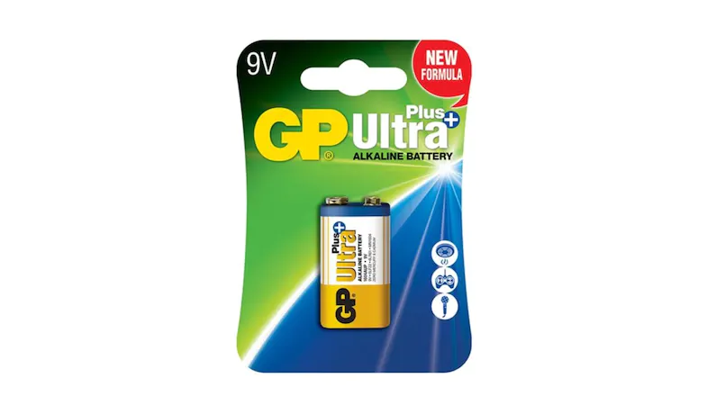 GP Ultra Plus Alkaline Battery 9V