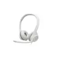 Logitech H390 USB Headset with Noise-Canceling Mic - Off-white