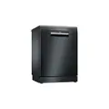 Bosch Serie 4 Free-standing Dishwasher - Black Stainless Steel (SMS4HMC01R)