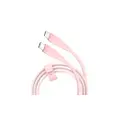 J5 Create JUCX17R USB-C 60W Liquid Silicone Fast Charging Cable - Rose