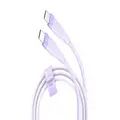 J5 Create JUCX17P USB-C 60W Liquid Silicone Fast Charging Cable - Lilac