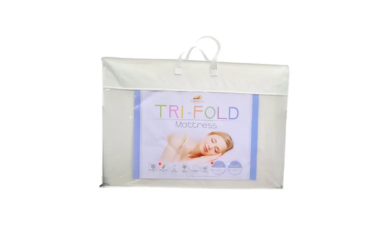 New Comfort Tri-Fold Fibre Mattress