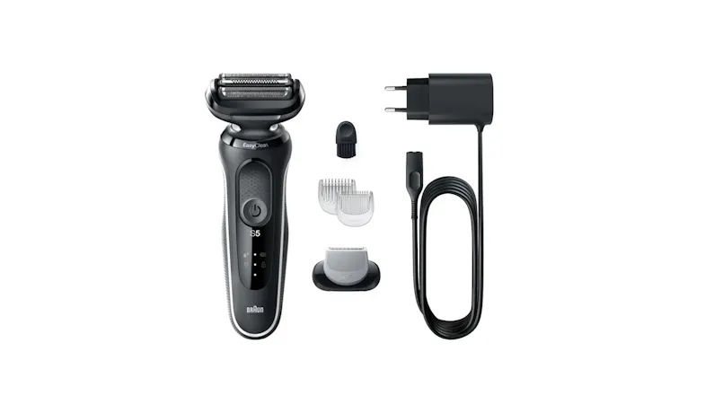 Braun Series 5 51-W1600s Wet & Dry Shaver with 1 attachment - White (FGB10/105)