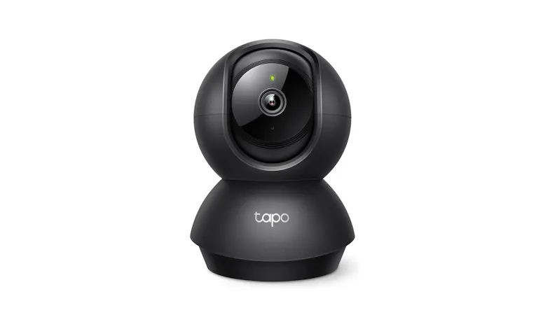 TP-Link Pan/Tilt Home Security Wi-Fi Camera - Black (C211)