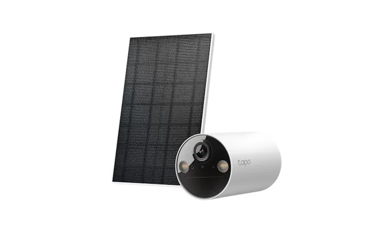 TP-Link Tapo Solar-Powered Security Camera Kit - White (C410 KIT)